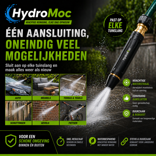 HydroMoc™ Krachtige Hogedruk Waterspuit