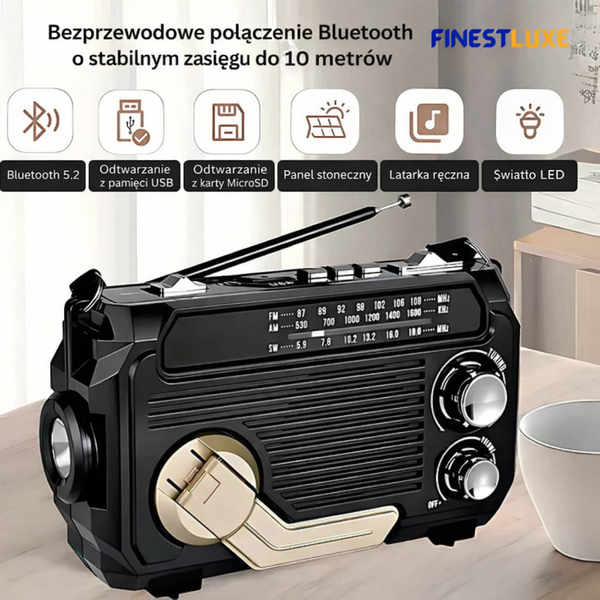 SafeWave Radio Awaryjne z Powerbankiem