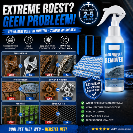 Rustvrij Herstel Spray - 1+1 Gratis!