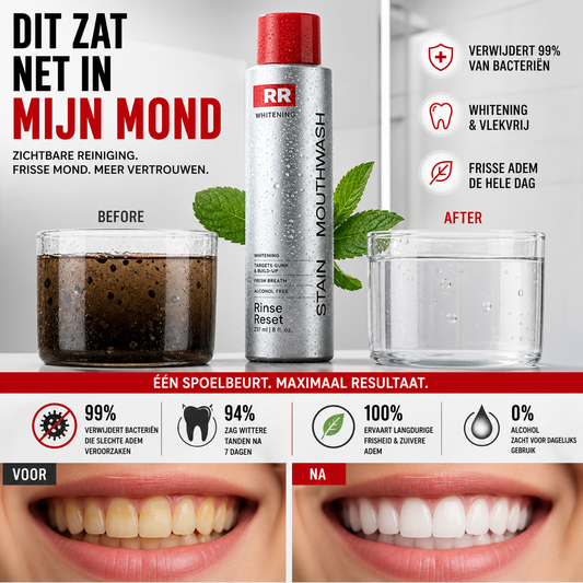 RinseReset Mondspoeling Premium