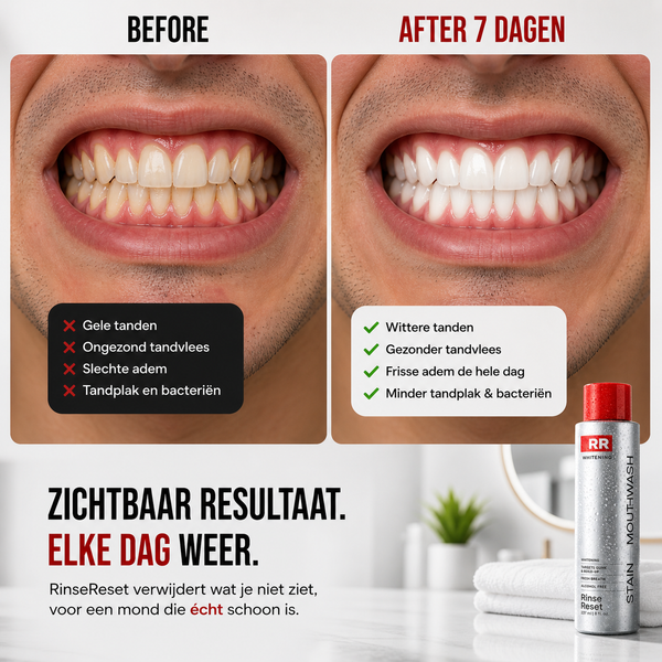 RinseReset Mondspoeling Premium