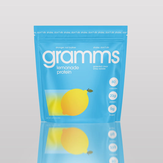 Grams IsoGlow – Fris, licht en boordevol eiwit.