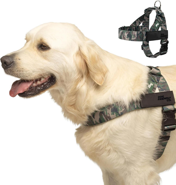 Stoere Hondenharnas Camo